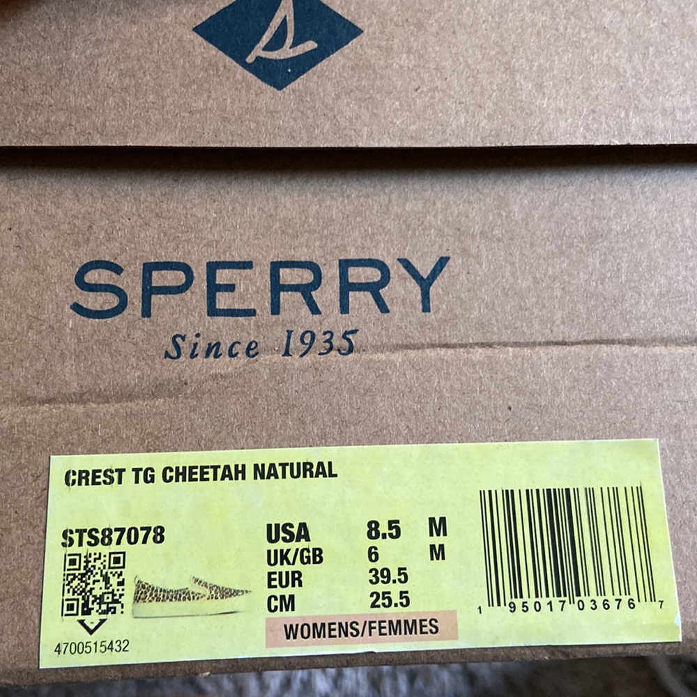 Sperry crest the cheetah sneakers - Picture 5 of 7
